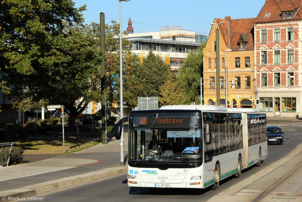 H-RH 705 | Hannover Gustav-Bratke Allee/Humboldtstraße (Schwarzer Bär)