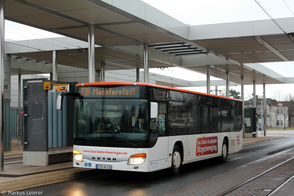 GTH-W 110 | Gotha Hauptbahnhof