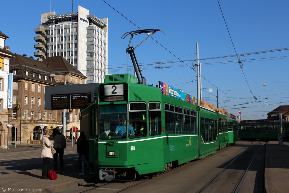 TW 680 | Badischer Bahnhof