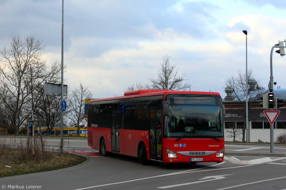 FR-JS 834 | Freiburg Gundelfinger Straße