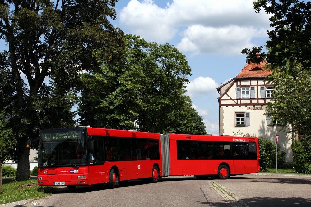 N-YZ 218 | Allersberg Busbahnhof