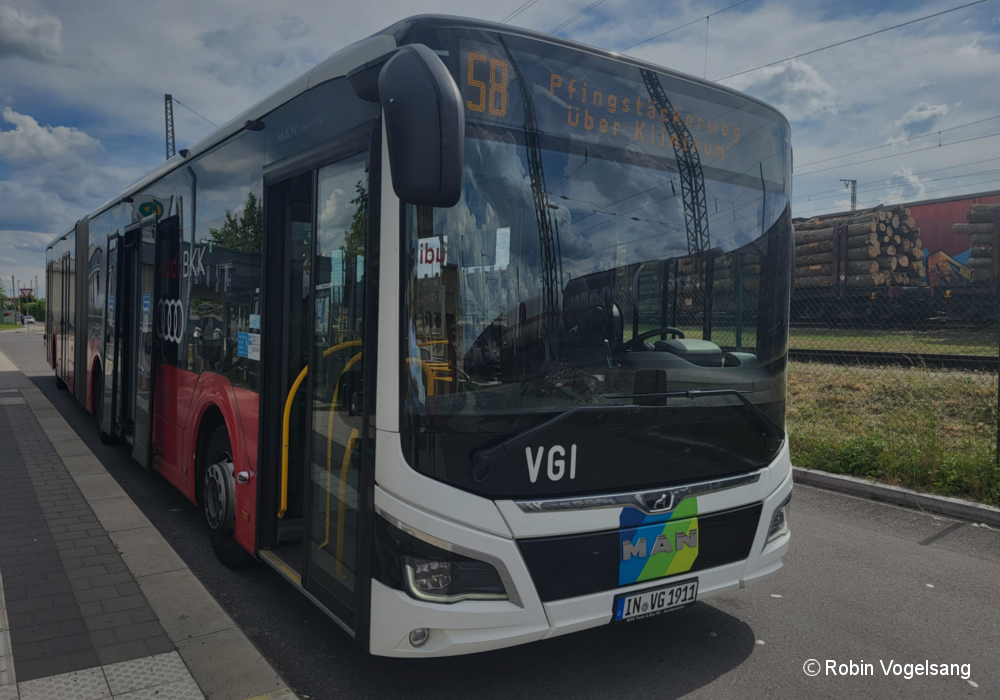 IN-VG 1911 | Ingolstadt, Hauptbahnhof Ost