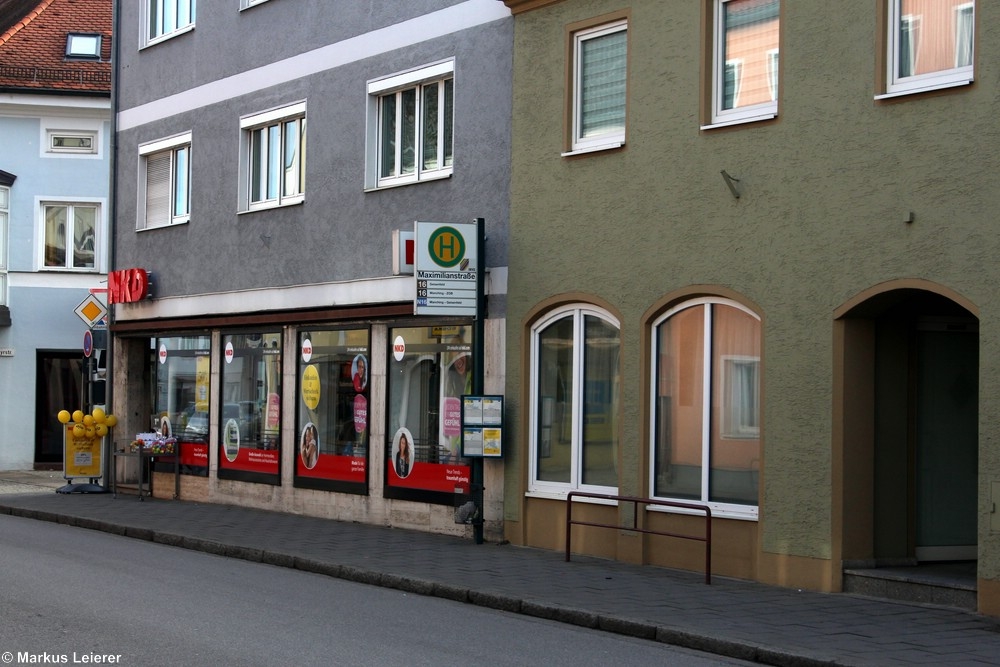 Haltestelle: Geisenfeld, Maximilianstraße