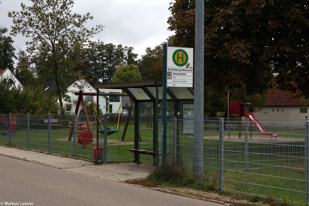 Haltestelle: Manching Schloßberg