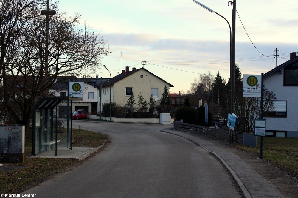 Haltestelle: Dünzing, Am Weiher