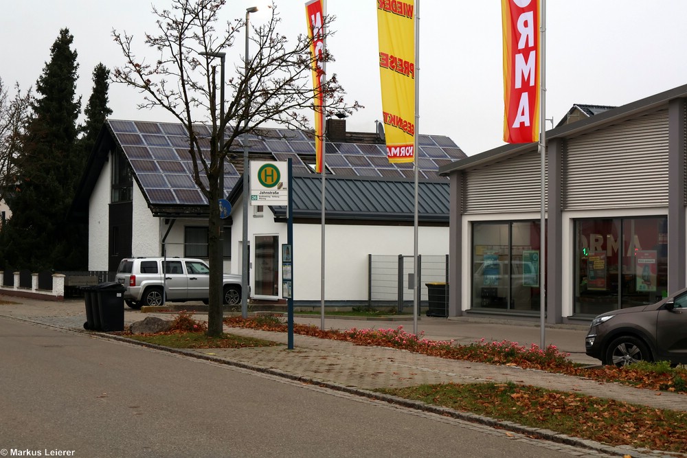 Haltestelle: Hartacker, Jahnstraße
