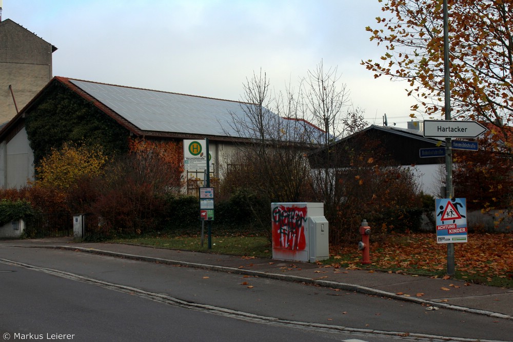 Haltestelle: Hartacker, Neumühlstraße