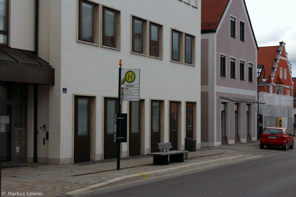 Haltestelle: Gaimersheim Rathaus