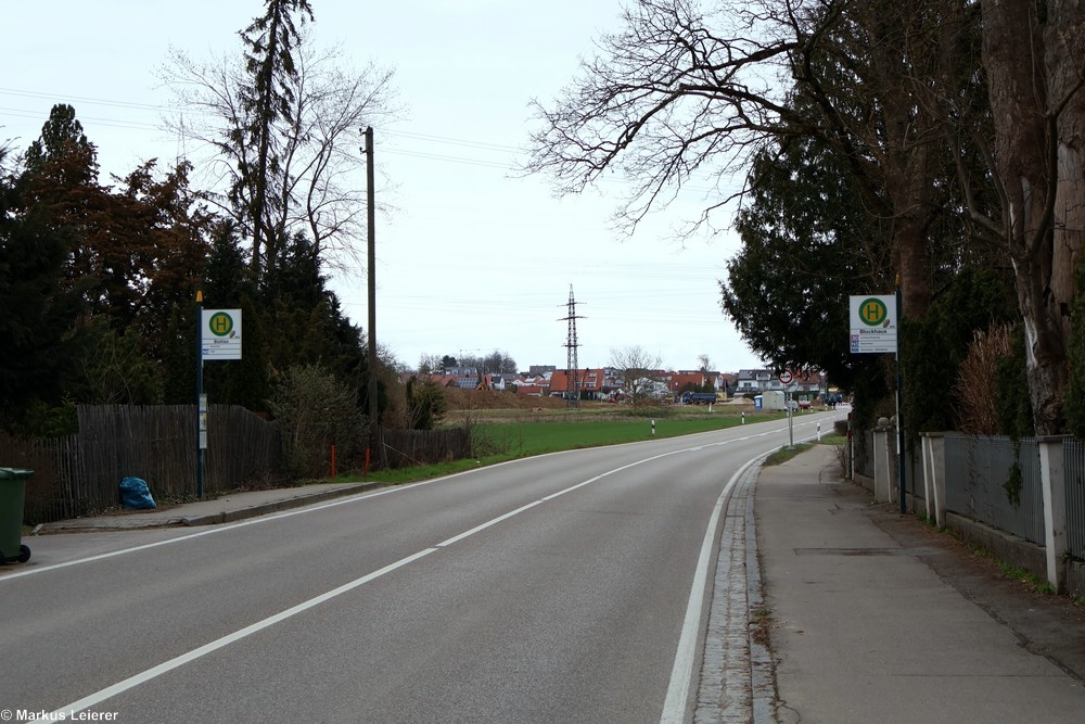 Haltestelle: Lenting, Blockhaus