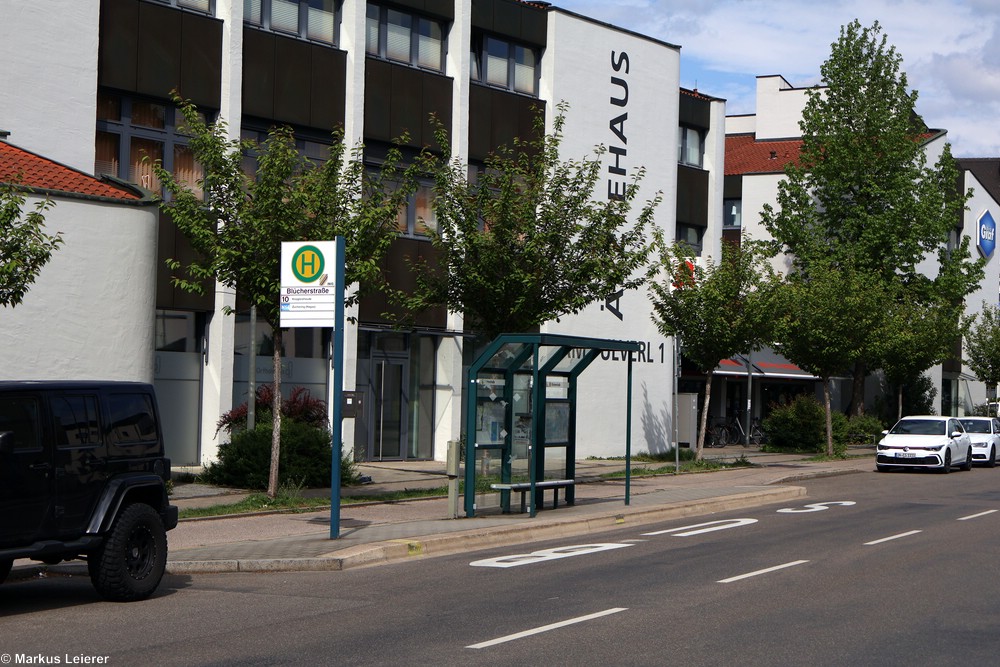 Haltestelle: Blücherstrasse