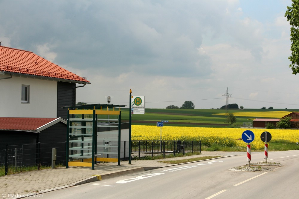 Haltestelle: Hanfgartenstraße