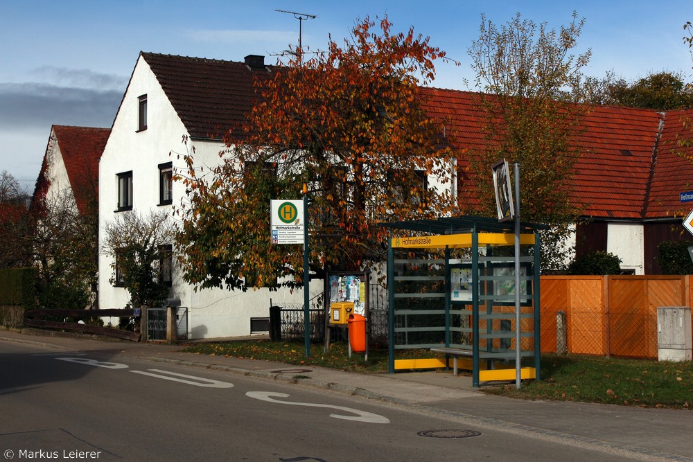 Haltestelle: Hofmarkstraße