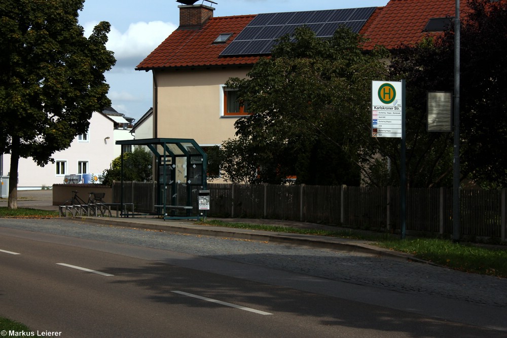 Haltestelle: Karlskroner Straße