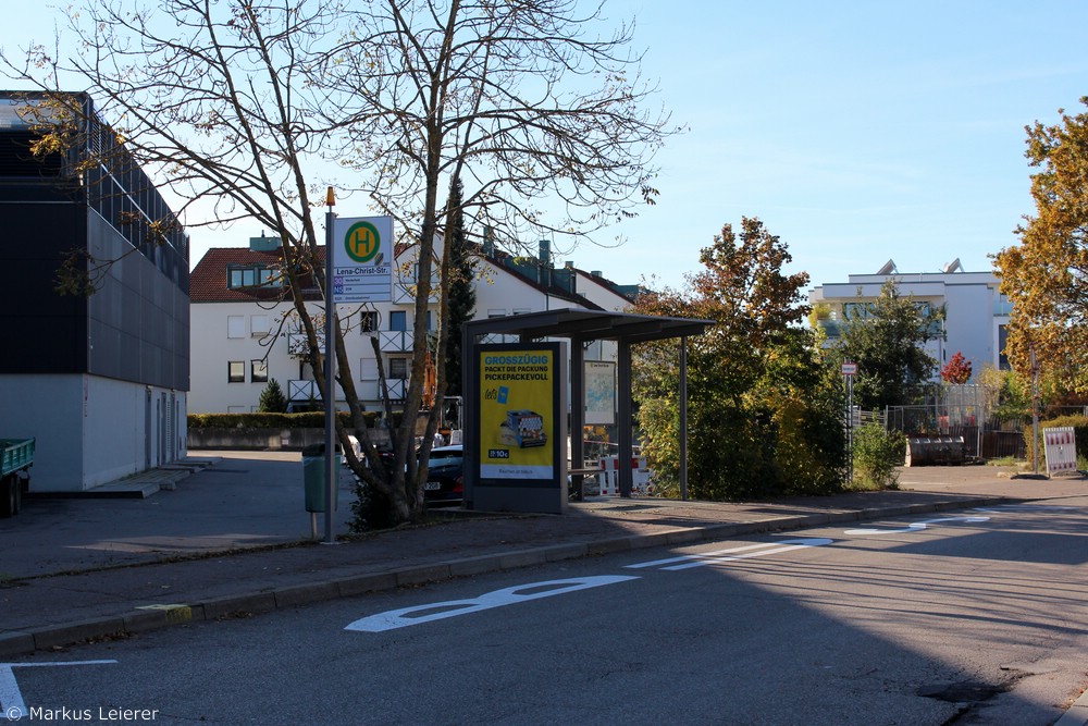Haltestelle: Lena-Christ-Straße