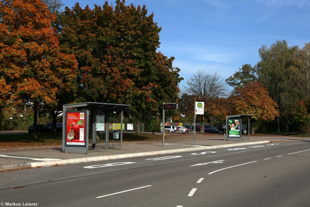 Haltestelle: Schulzentrum Südwest / Maximilianstraße