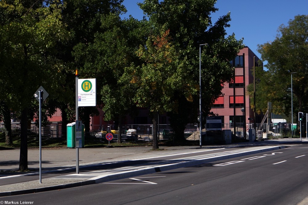 Haltestelle: Paul-Wegmann Halle