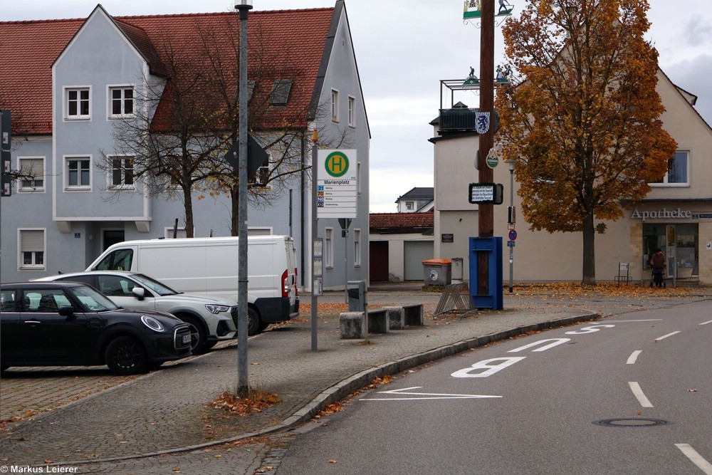 Haltestelle: Marienplatz