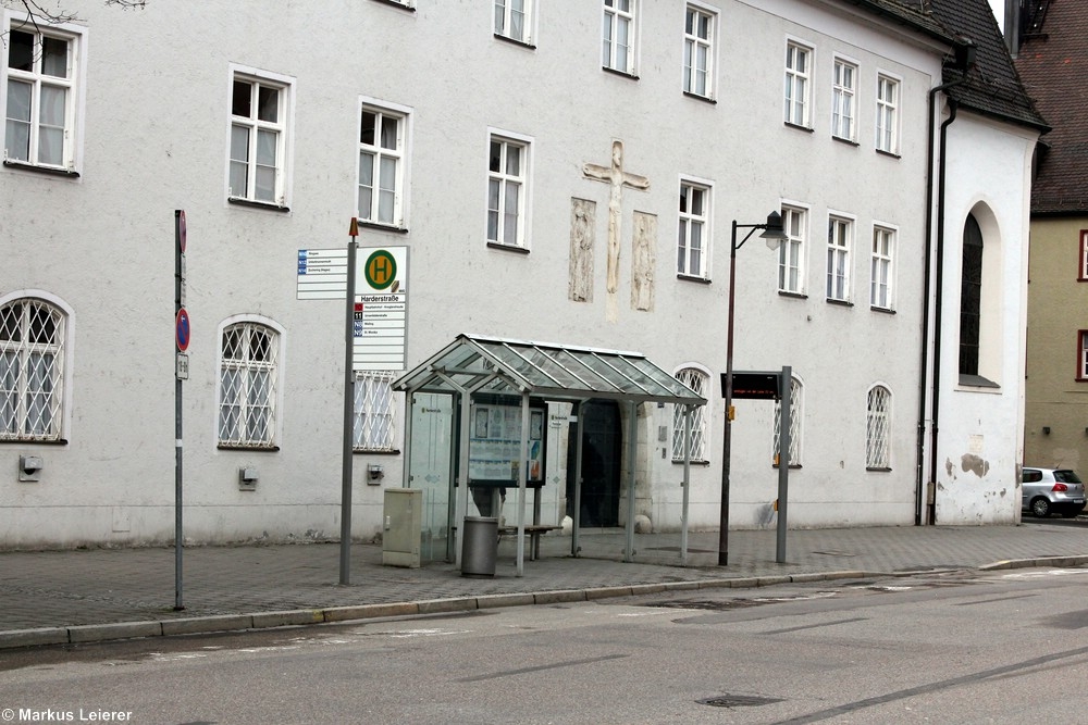 Haltestelle: Harderstraße