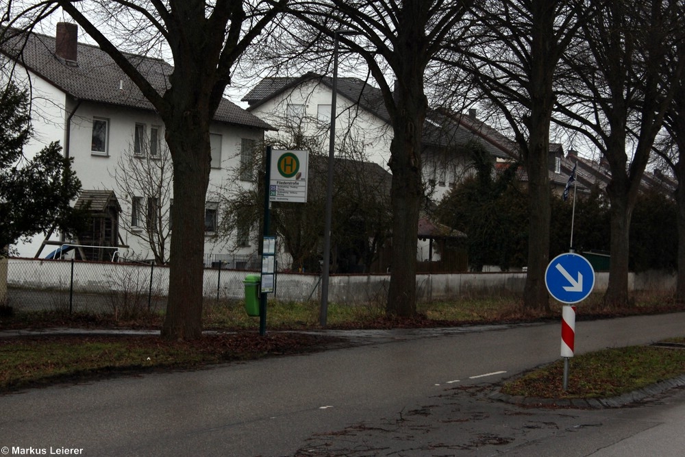 Haltestelle: Großmehring, Fliederstraße