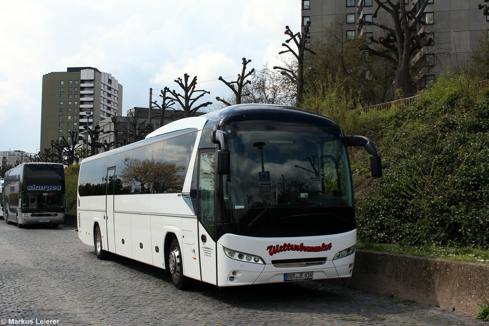 BOR-JE 616 | Köln, Busparkplatz Konrad-Adenauer-Ufer/An der Bastei