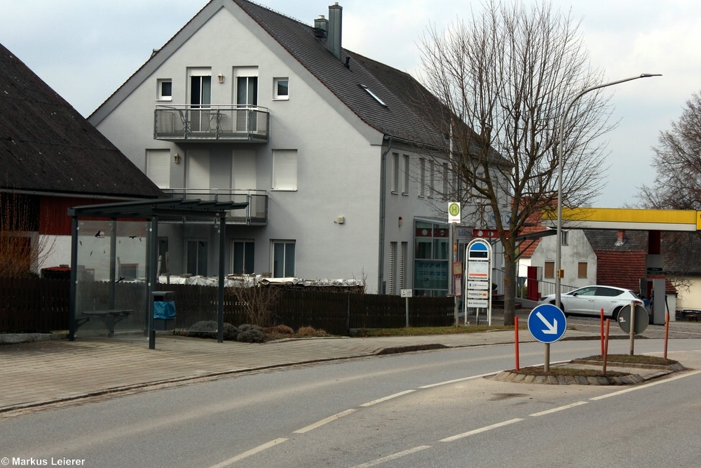 Haltestelle: Mindelstetten, Ingolstädter Straße