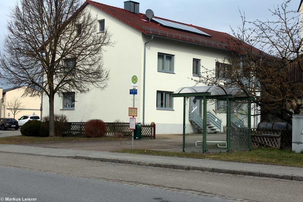 Haltestelle: Mindelstetten, Ingolstädter Straße