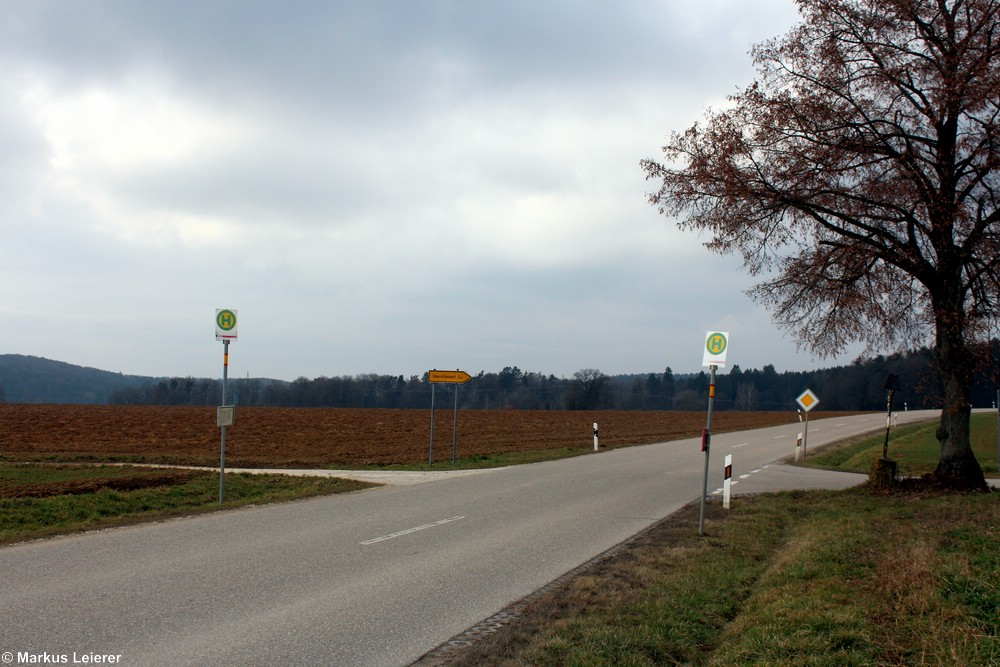 Haltestelle: Oberoffendorf, Abzweigung