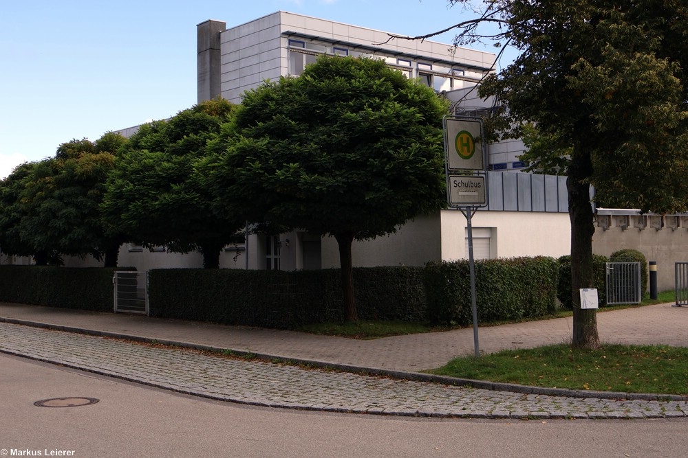 Haltestelle: Manching, Grund- und Mittelschule