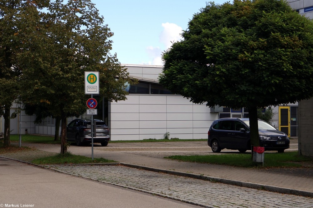 Haltestelle: Manching, Grund- und Mittelschule
