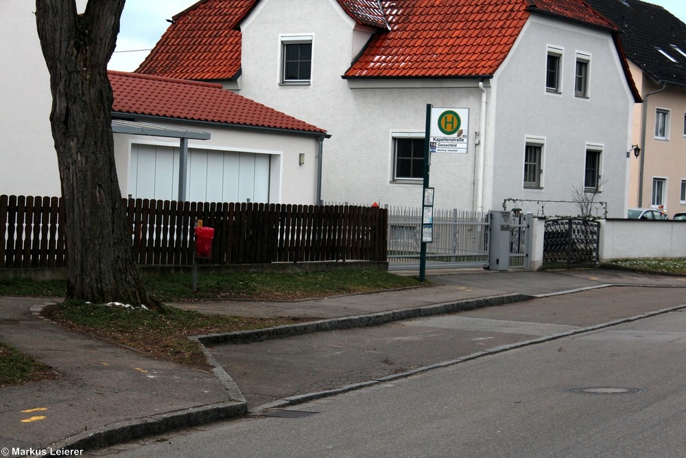 Haltestelle: Oberstimm, Kapellenstraße