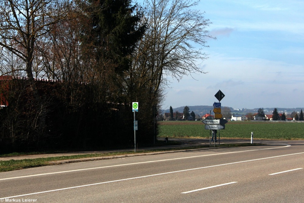 Haltestelle: Rödenhof, Hauptstraße