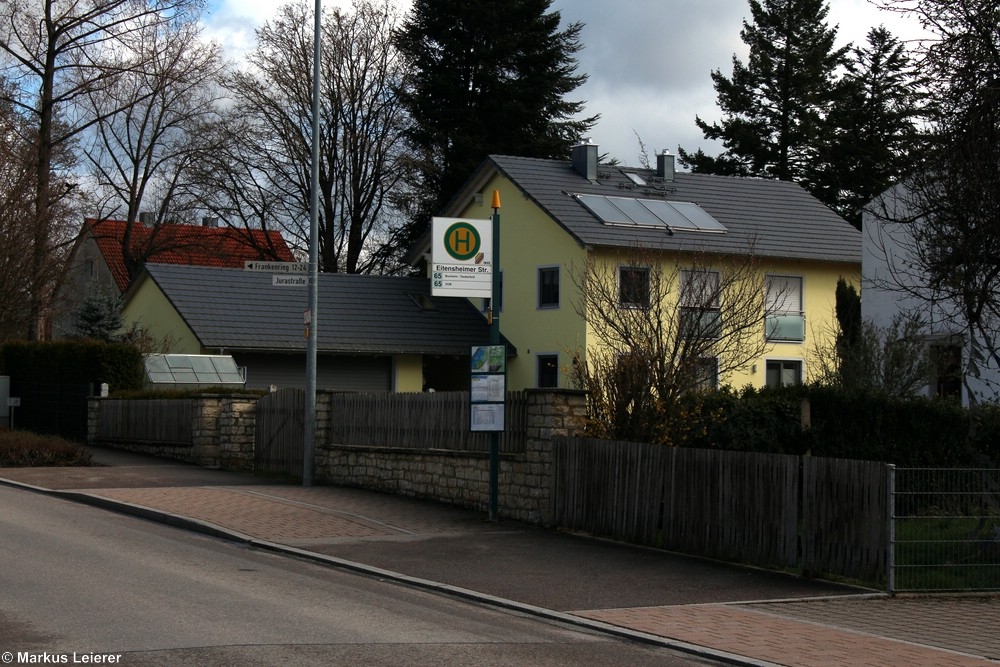 Haltestelle: Buxheim, Eitensheimer Straße