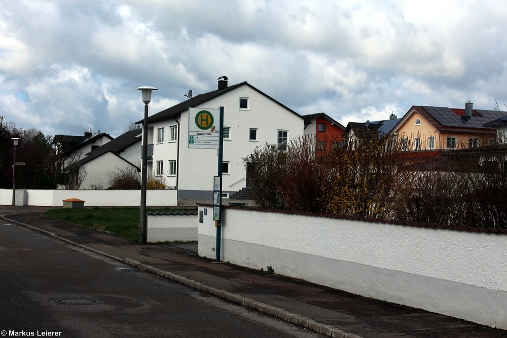 Haltestelle: Buxheim, Jurastraße