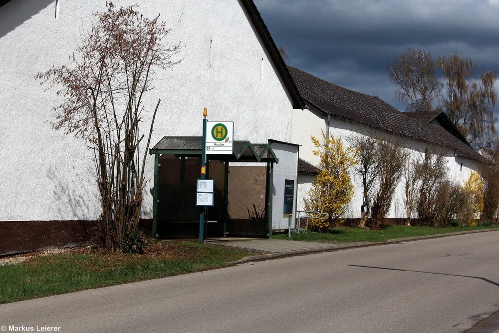 Haltestelle: Tauberfeld, Buxheimer Straße / Tauberfeld, Kirche