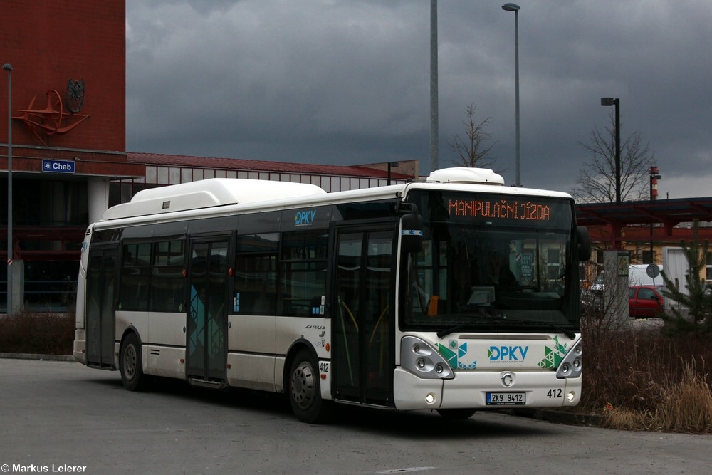 KOM 412 | Cheb, Autobusové Nádraží