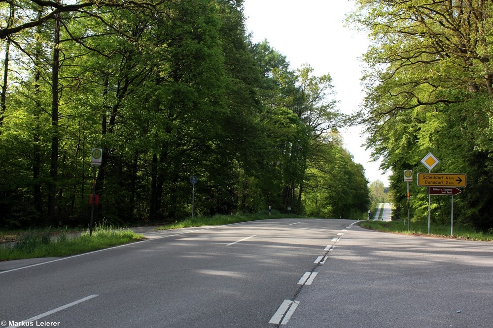 Haltestelle: Denkendorf, Dunsdorfer Straßl (VGI) / Dunsdorf, Abzw. (RBA)