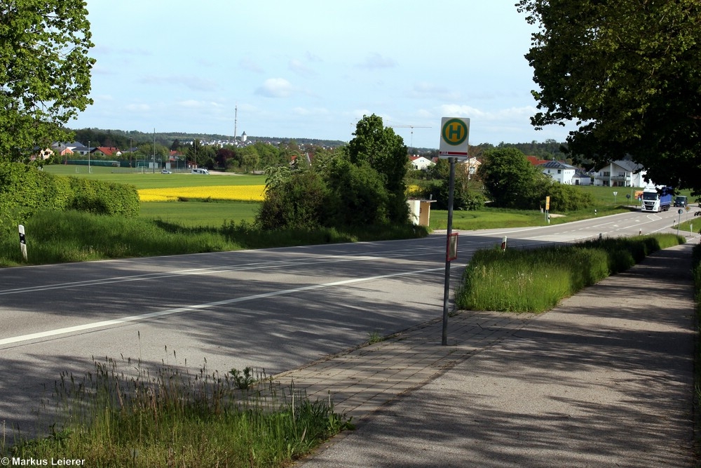 Haltestelle: Denkendorf, Abzw. Schönbrunn (RBA) / Denkendorf, Schönbrunner Straße (VGI)