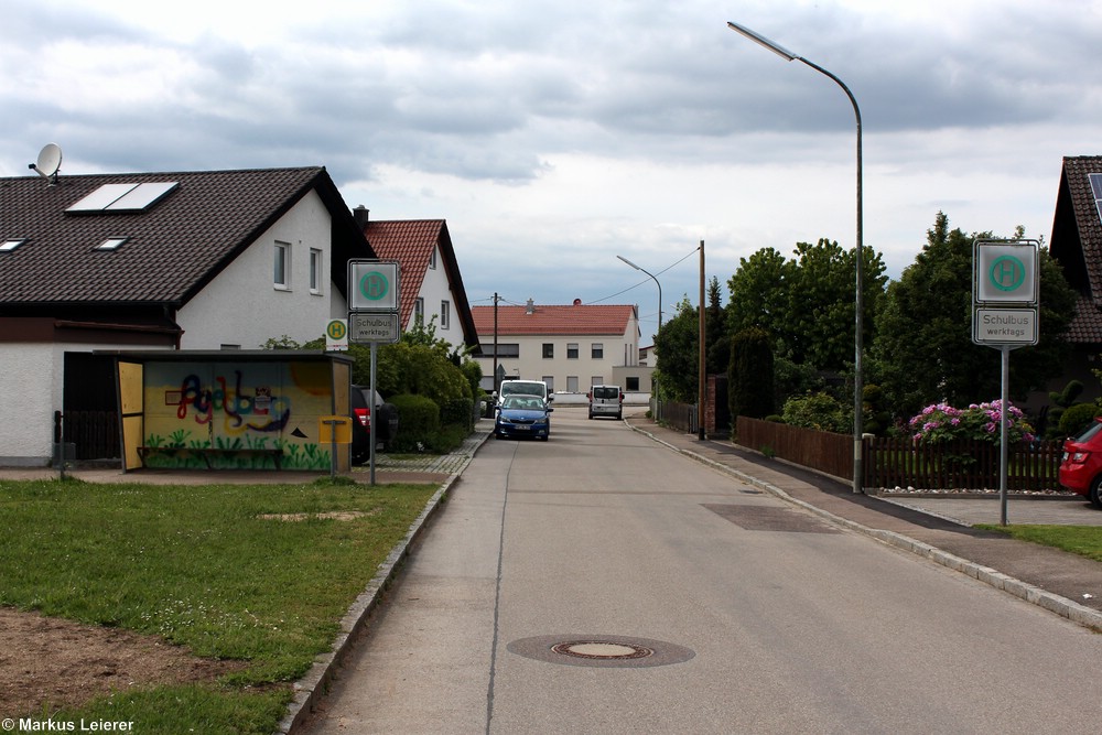 Haltestelle: Agelsberg, Schulbushaltestelle