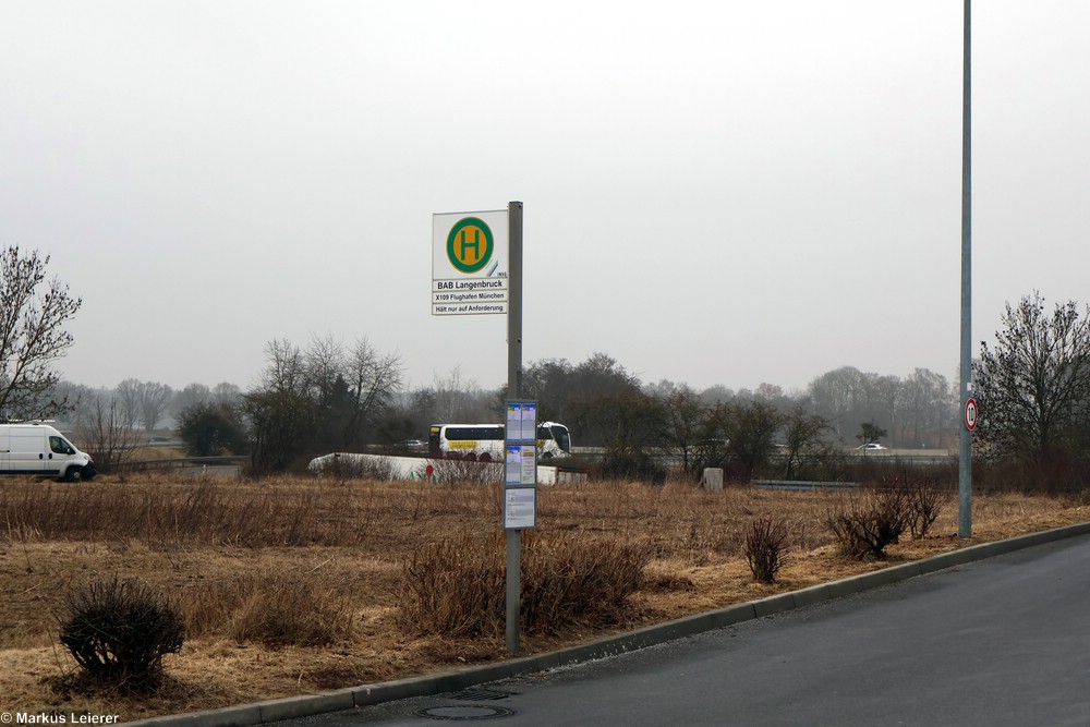 Haltestelle: Langenbruck, BAB (Agip-Tankstelle)