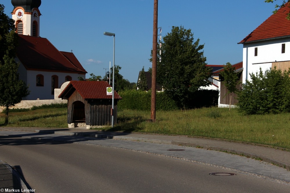 Haltestelle: Biesenhard, Kirche