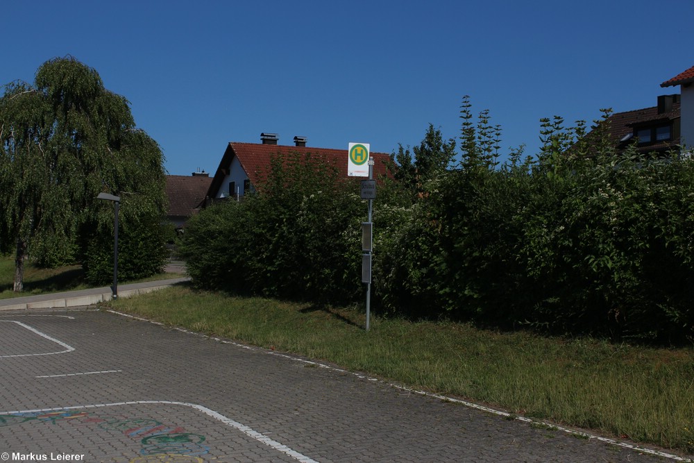 Haltestelle: Wellheim, Schule