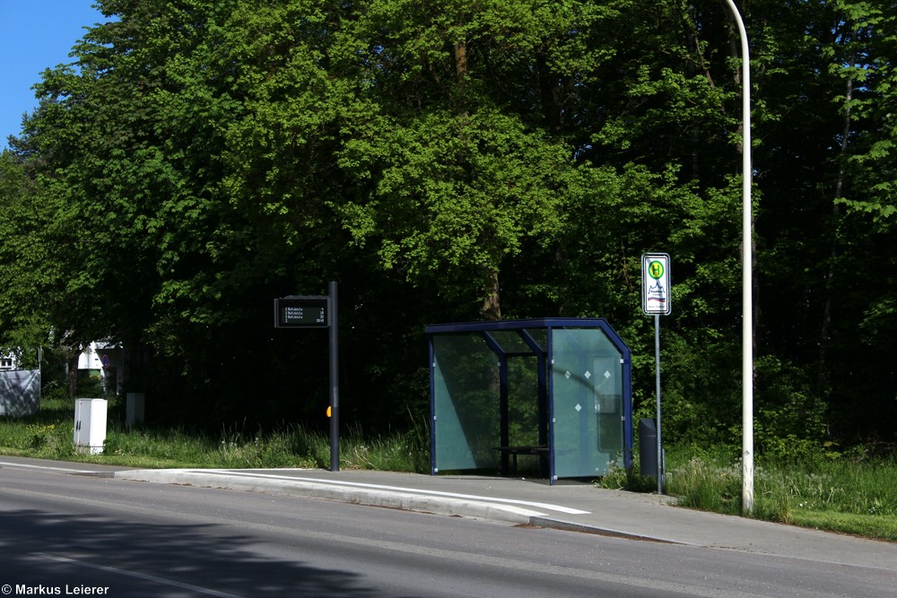 Haltestelle: Neuburg, Neuer Friedhof