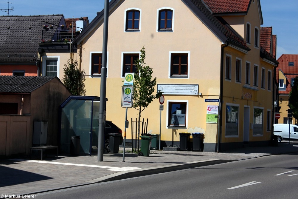 Haltestelle: Neuburg, Oswaldplatz