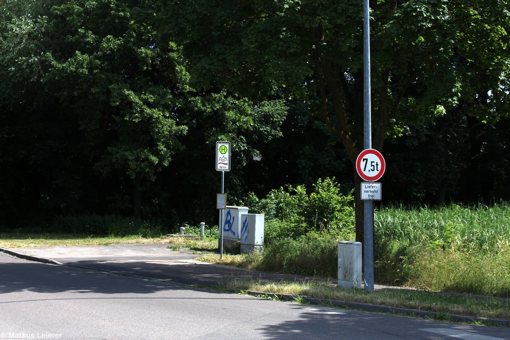 Haltestelle: Heinrichsheim, Biberbrücke