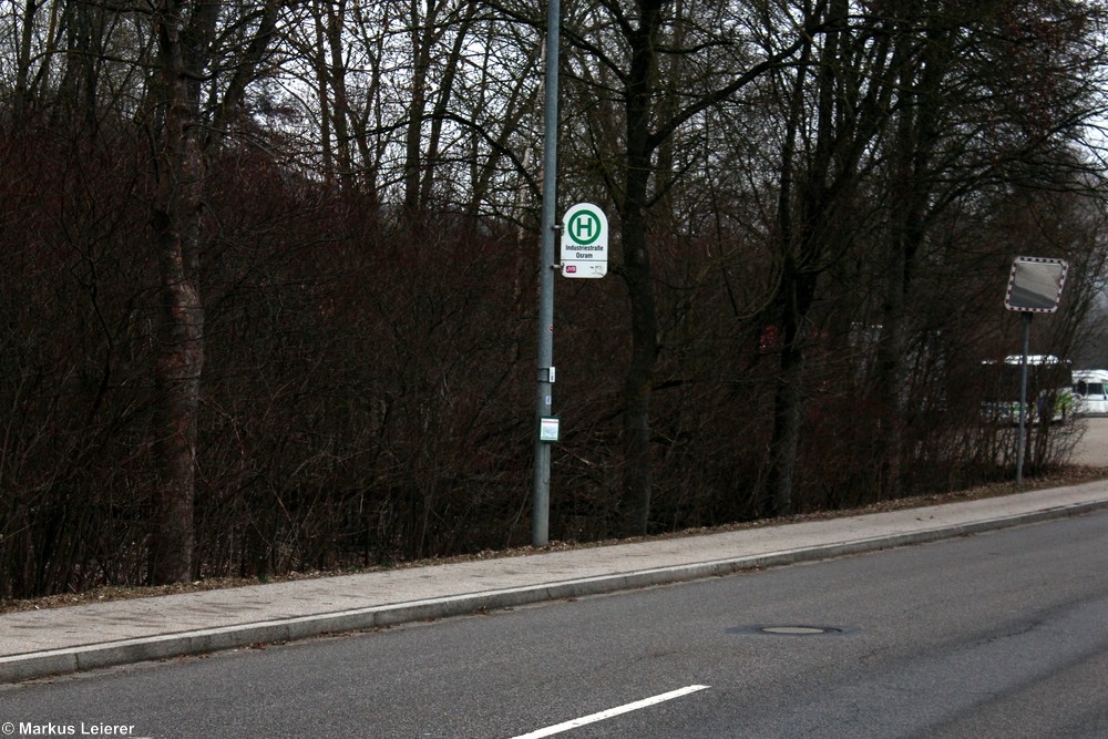 Haltestelle: Eichstätt, Industriestraße / Osram
