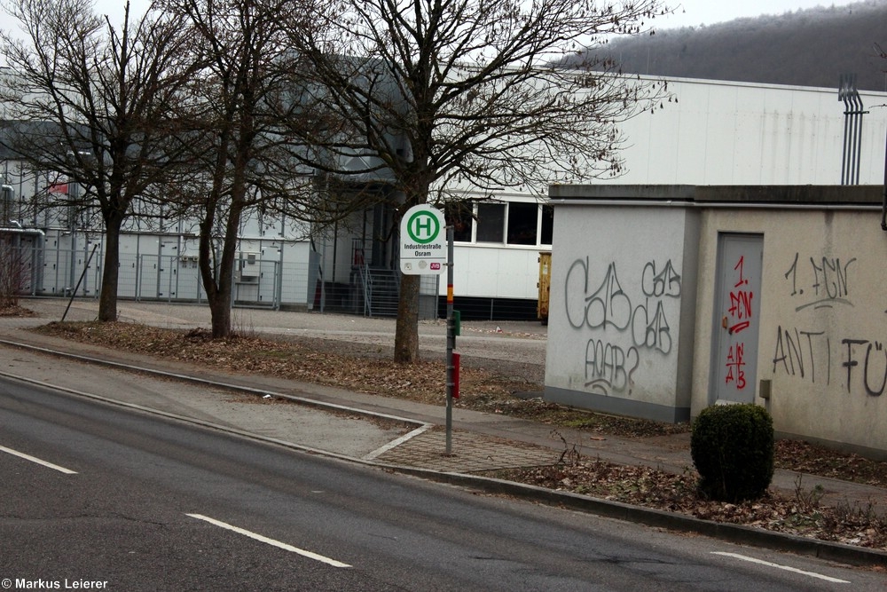 Haltestelle: Eichstätt, Industriestraße / Osram