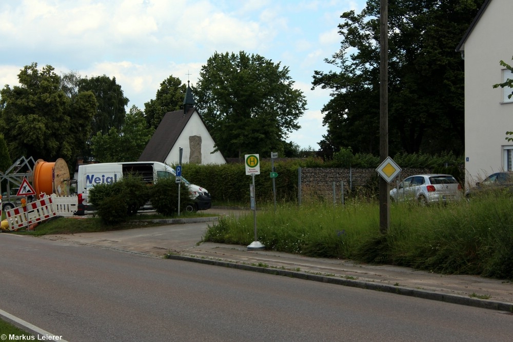 Haltestelle: Geisenfeld, Friedhof