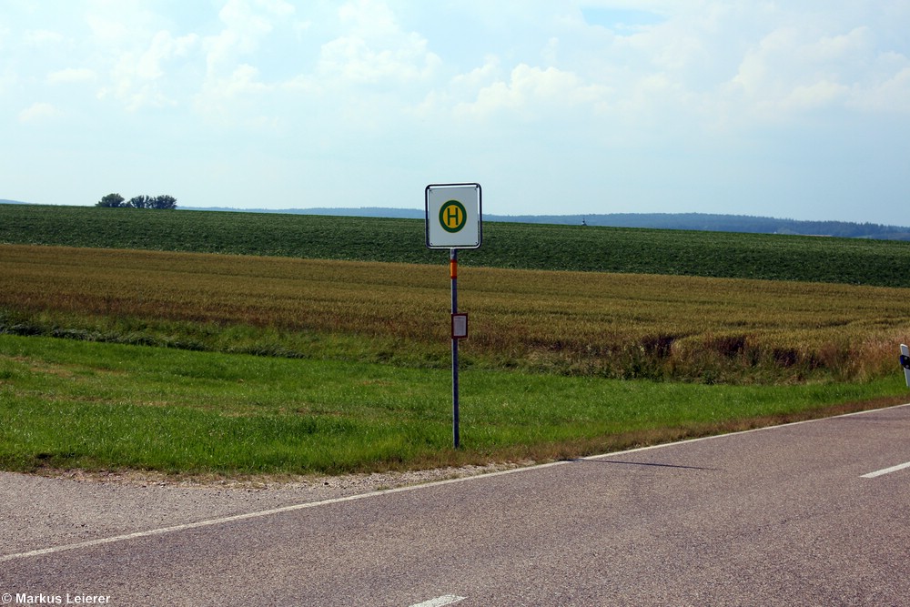 Haltestelle: Hennenweidach (JVB)