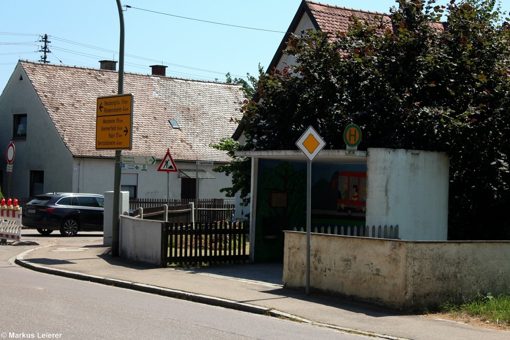 Haltestelle: Hatzenhofen, Neuburger Straße