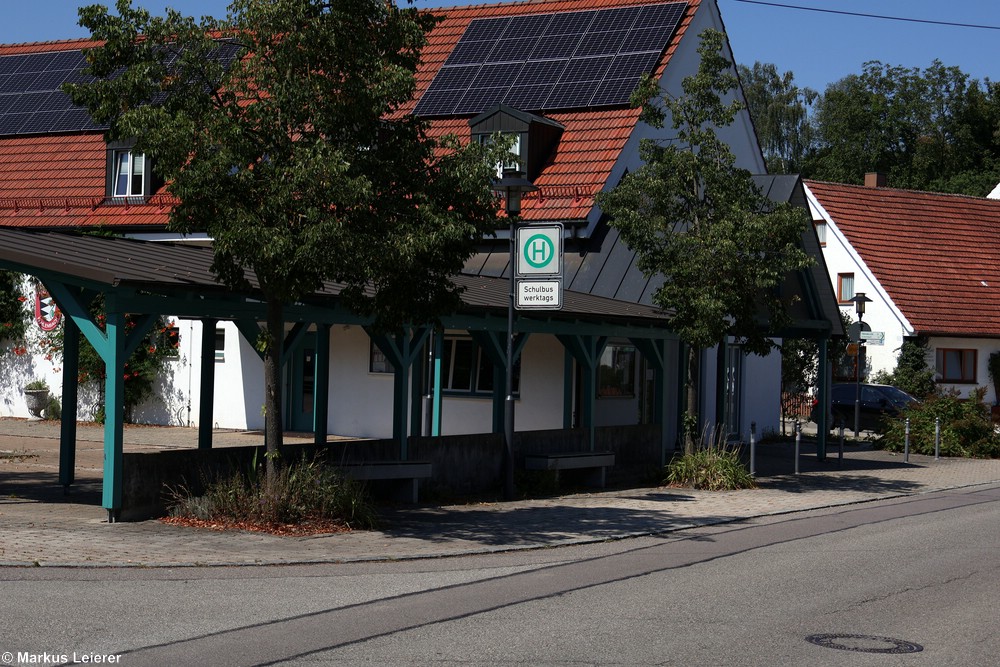 Haltestelle: Fahlenbach, Maibaum (Bürgerbus), Fahlenbach, Richtung Rohrbach (Schulbus)